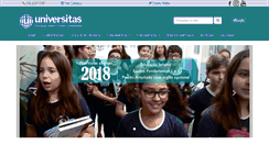 Desktop Screenshot of colegiouniversitas.com.br