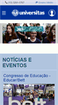 Mobile Screenshot of colegiouniversitas.com.br